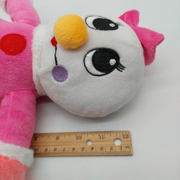 Kellytoy Girl Snowman Pink Jacket Mittens Bow Plush Stuffed Animal 12" Stuffed - Picture 4 of 9